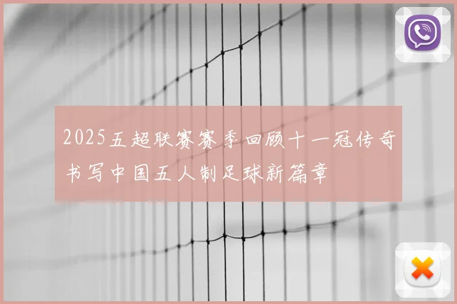 2025五超联赛赛季回顾十一冠传奇书写中国五人制足球新篇章